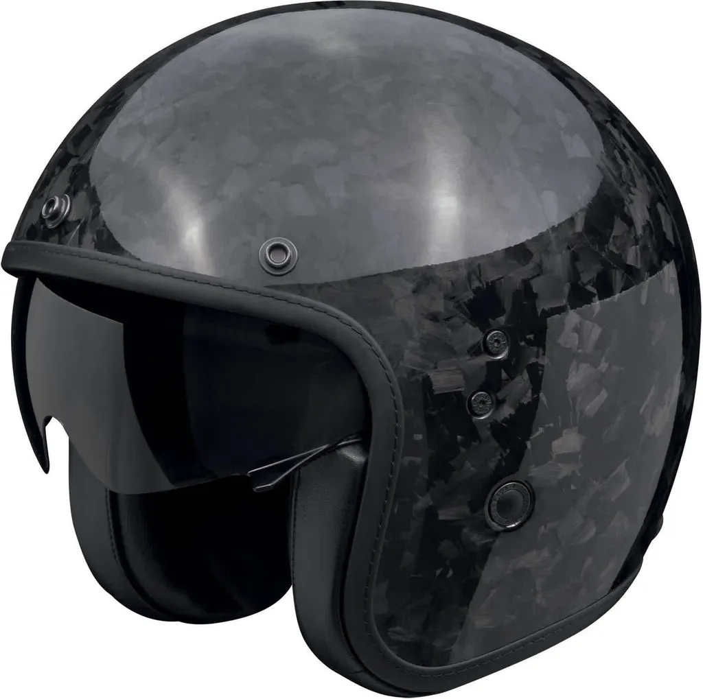 Casque jet confortable grand col Scorpion Belfast Evo Carbon taille 2XL