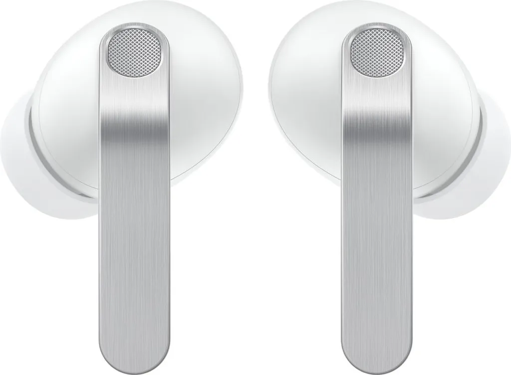 Écouteurs Bluetooth Samsung Galaxy Buds4 Blancs avec IA et réduction bruit