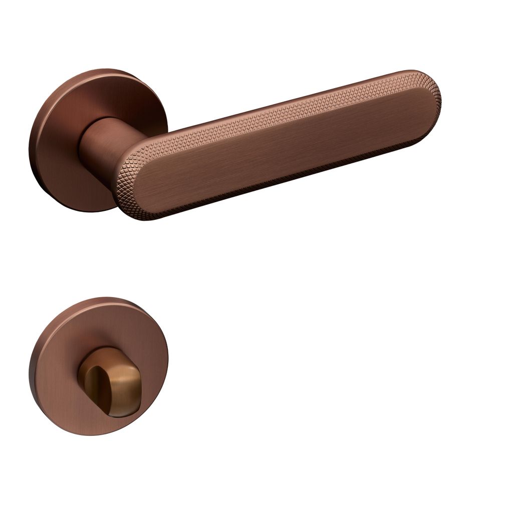 Türgriffe Set WC/Bad Türklinken für Innentüren Bronze Antik Produktbild 