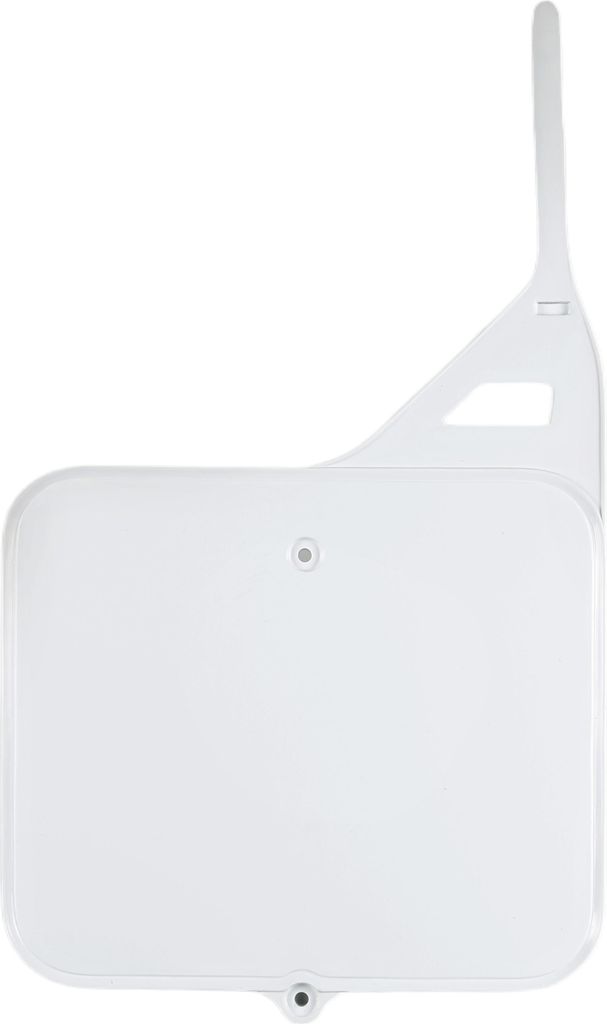 Startnummerntafel UFO PLAST Verkleidung Frontnummerntafel für Suzuki RM, TM EN 80 - 250 ccm Bj. 1987 - 2000, Farbe:weiß OEM
