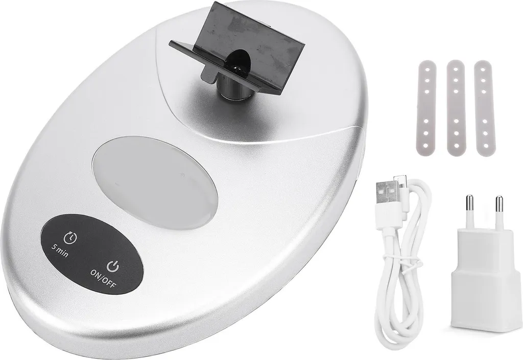 Miscelatore Smalto Professionale Argento - Agitatore Gel con Timer 5 min