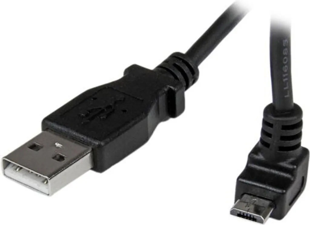 Cavo StarTech Micro USB 2 Metri Angolo 90° Alto | Installazione Pulita