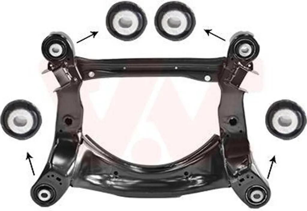 Berceau moteur VAN WEZEL 0318690 pour AUDI A6 Avant 4F5 C6 de qualité