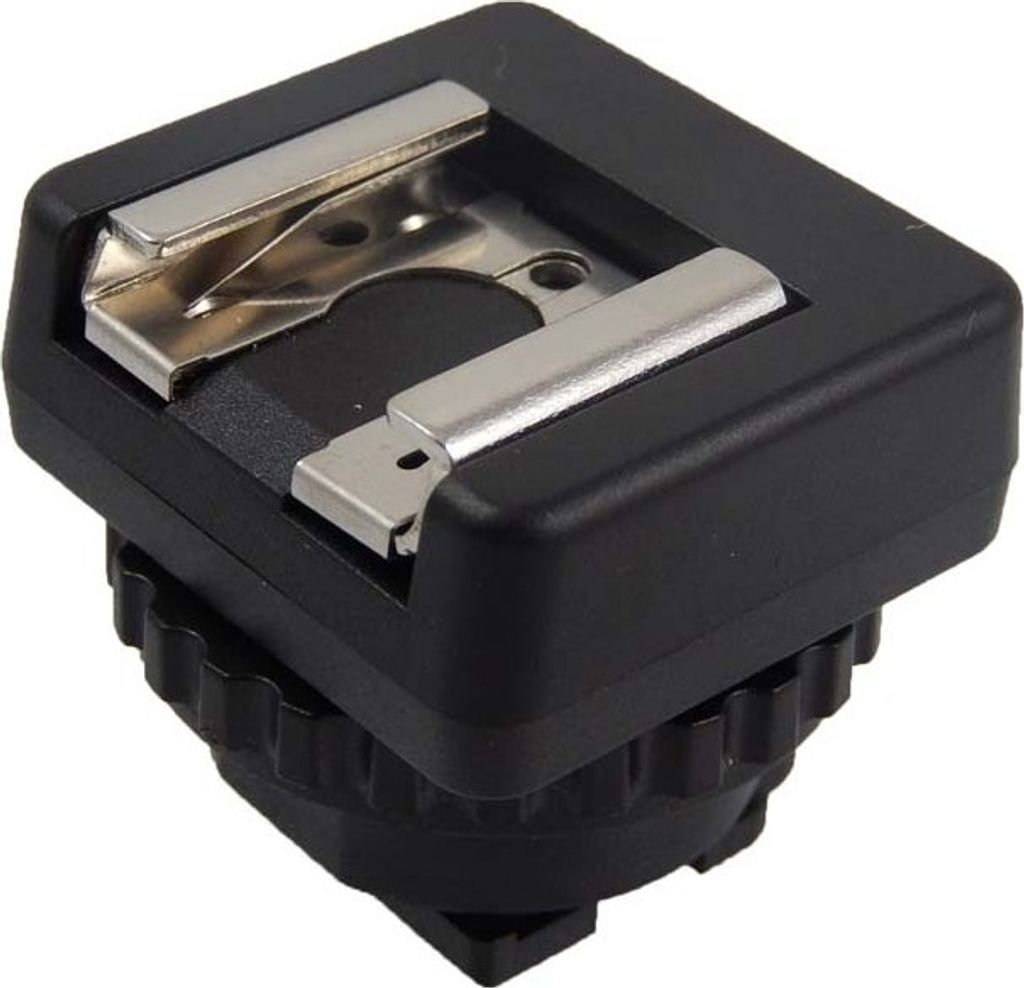 vhbw Blitzschuhadapter kompatibel mit Sony FDR-AX100E, HDR-CX510E, HDR-CX400E, FDR-AX100/B, HDR-CX410VE Camcorder - Ersatz für Sony MSA-MIS