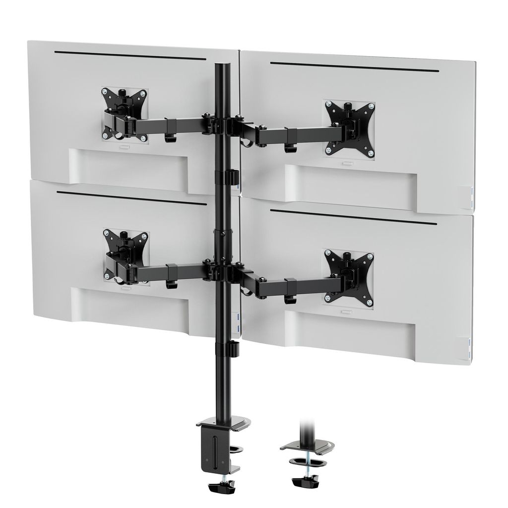 VonHaus Monitor Halterung für 4 Monitore 13-32 Zoll, Produktbild 