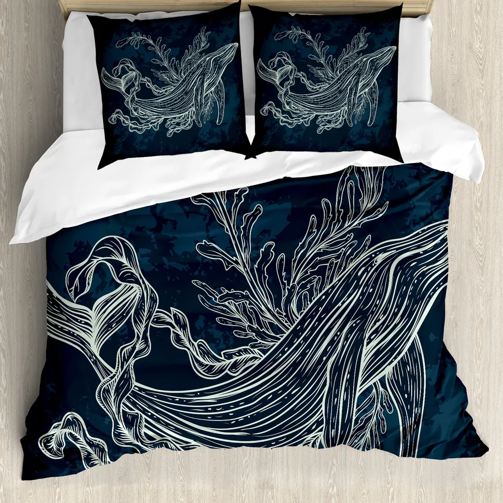Restyling Camera da Letto: Set Copripiumino ABAKUHAUS Blu Petrolio