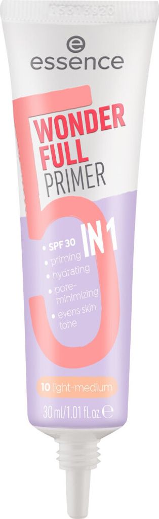 Essence - Wonder Full 5-in-1 Primer - 10 Light Medium
