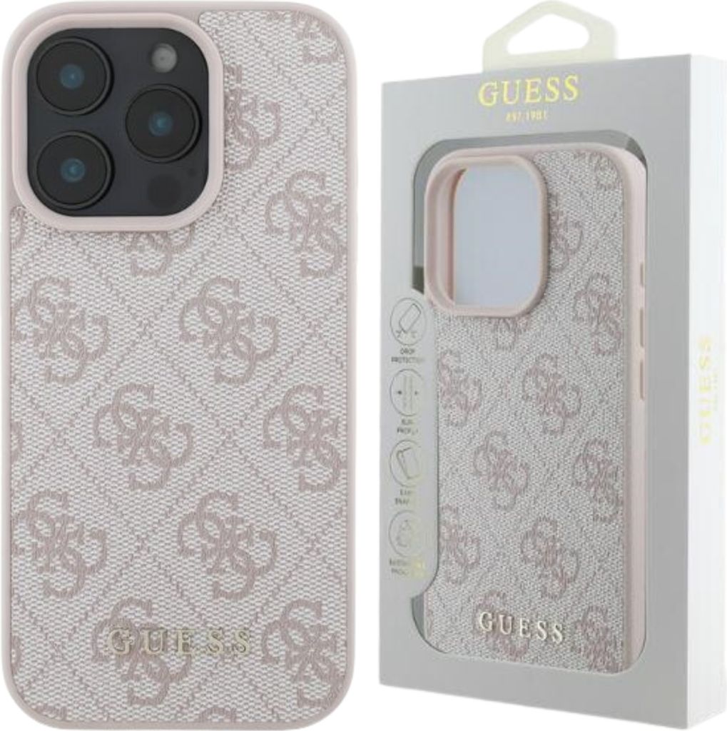 Guess Guhcp16Xg4Gfpi Iphone 16 Pro Max 6.9 Różowy/Pink Zdjęcie produktu 