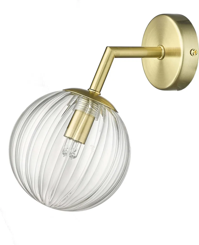 Applique Dorée Arette LP-133/1W en Métal avec Douille G9 Design