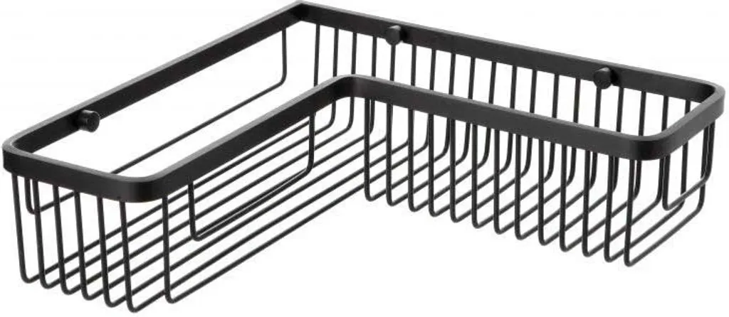 Panier de Douche Noir Tatay 6603000 : Dites Adieu à la Rouille en Aluminium
