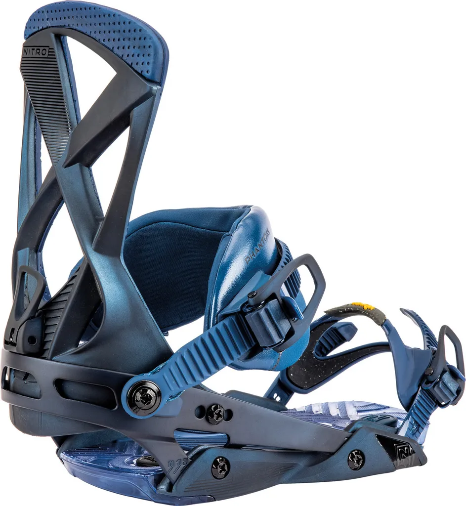 Fixation de snowboard Nitro Phantom amorti haut de gamme et précis M