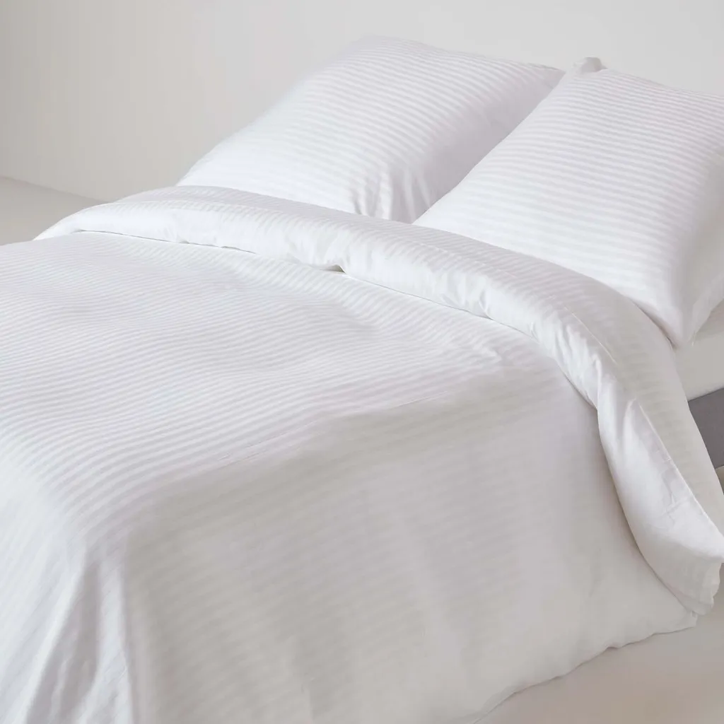 Cuscino da letto ERRIGAL Basso Microfibra 40 x 80 cm Bianco