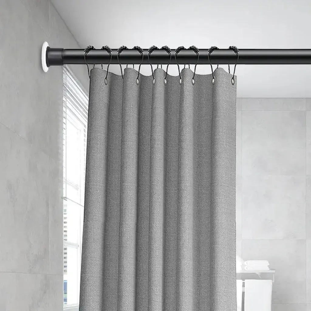 Bastone Telescopico Bagno 310-360 cm Arancione - Acciaio Design - 5