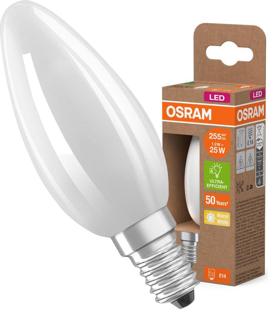 LED žiarovka OSRAM v klasickom Edisonovom tvare, s Obrázok produktu 