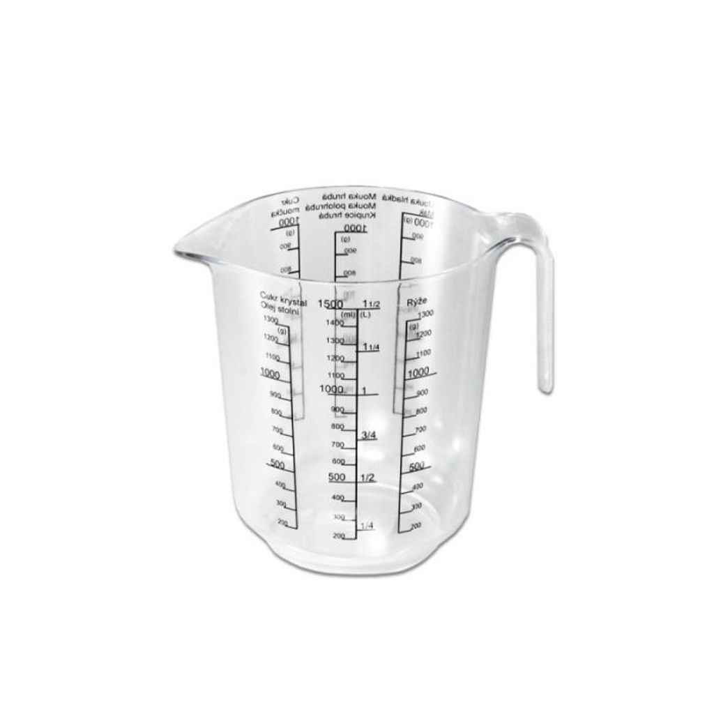 messbecher 1,5l mit Aufdruck PH TRA