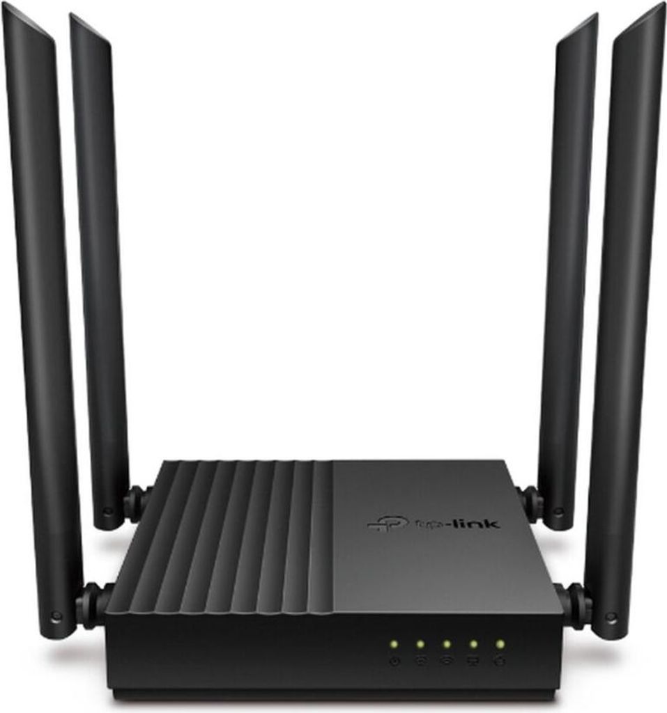 TP-Link Router ARCHER C64, schwarz, Kunststoff, Produktbild