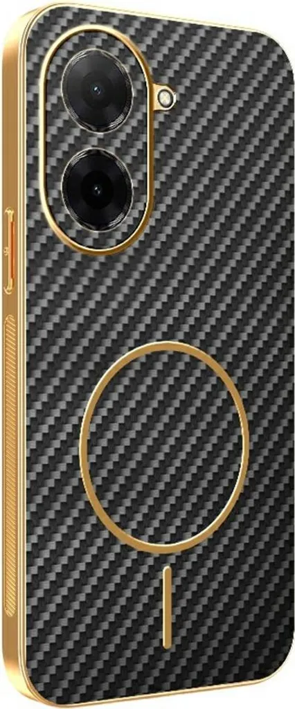 Custodia MagSafe Xiaomi Redmi A5 171.7mm Phonesta Carbon Fiber Nero