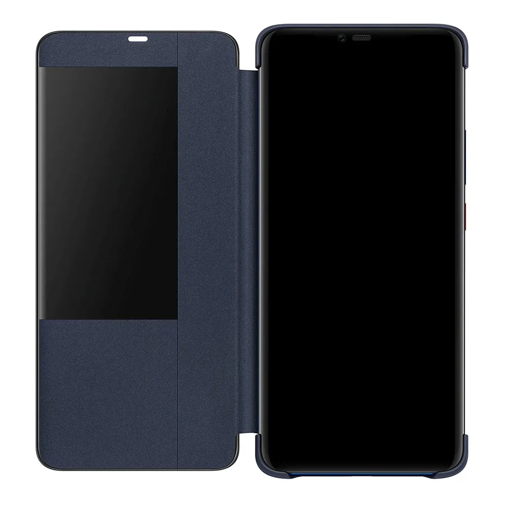 Housse folio bleu Huawei coque intégrale pour mobile 6.39"