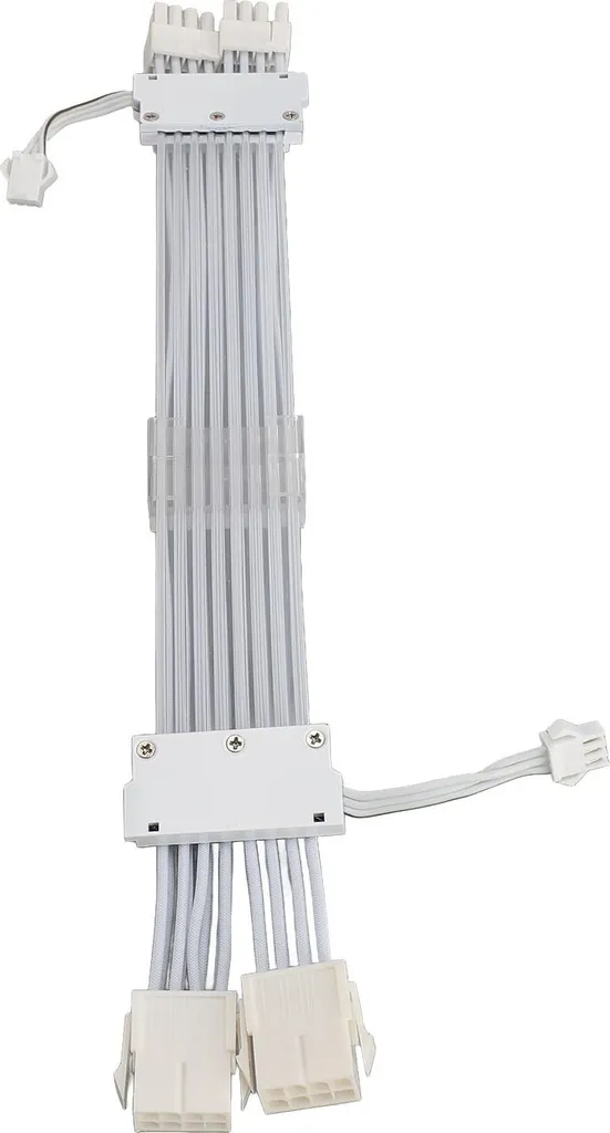 Câble Extension ARGB GPU 2x8 Pin Blanc pour Alimentation PC Gaming RGB - 5