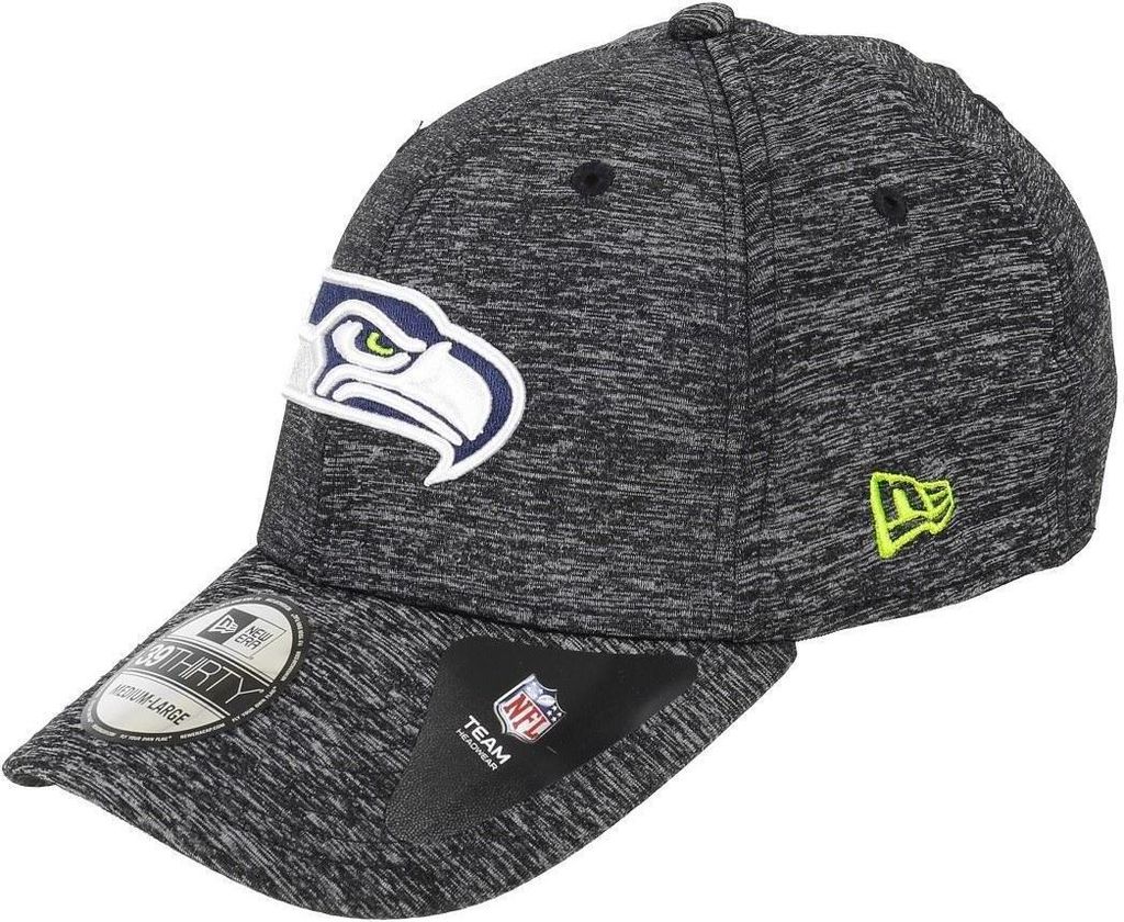 New Era -NFL- Seattle Seahawks Team Sports Jersey 39Thirty Cap Grau S-M