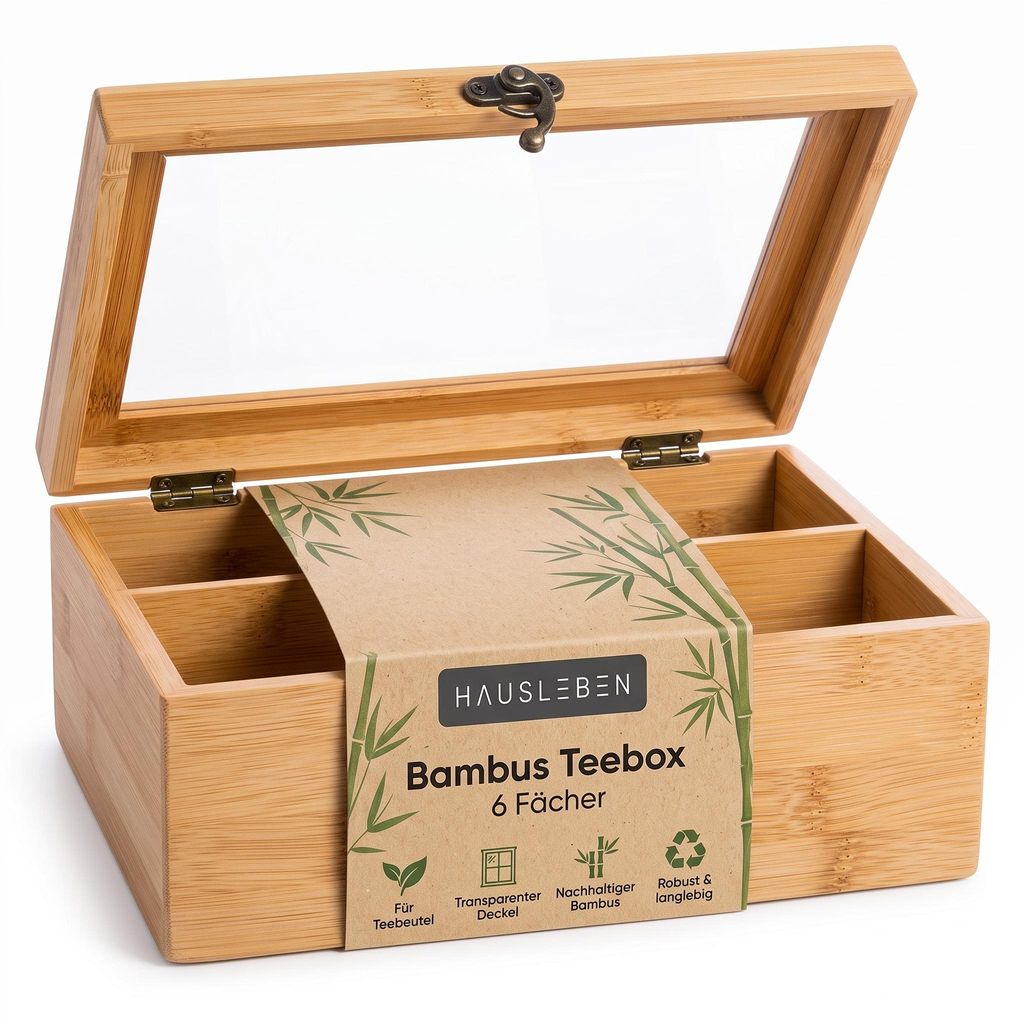 Boîte de rangement pour thé de la marque hausleben – Boîte Image du produit  Image générée par une IA