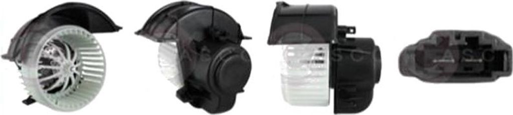 CASCO CBW73027AS Gebläsemotor Innenraumgebläse für VW Touareg (7LA, 7L6, 7L7) Amarok Pickup (2HA, 2HB, S1B, S6B, S7A, S7B) für PORSCHE Cayenne ...