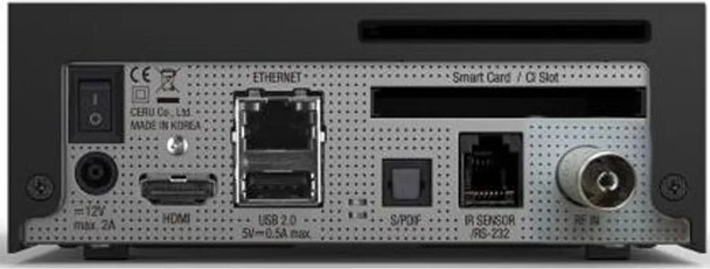 Décodeur TV VU+ ZERO 4K Tuner DVB-C/T2 Récepteur Satellite et TNT Linux UHD - 26