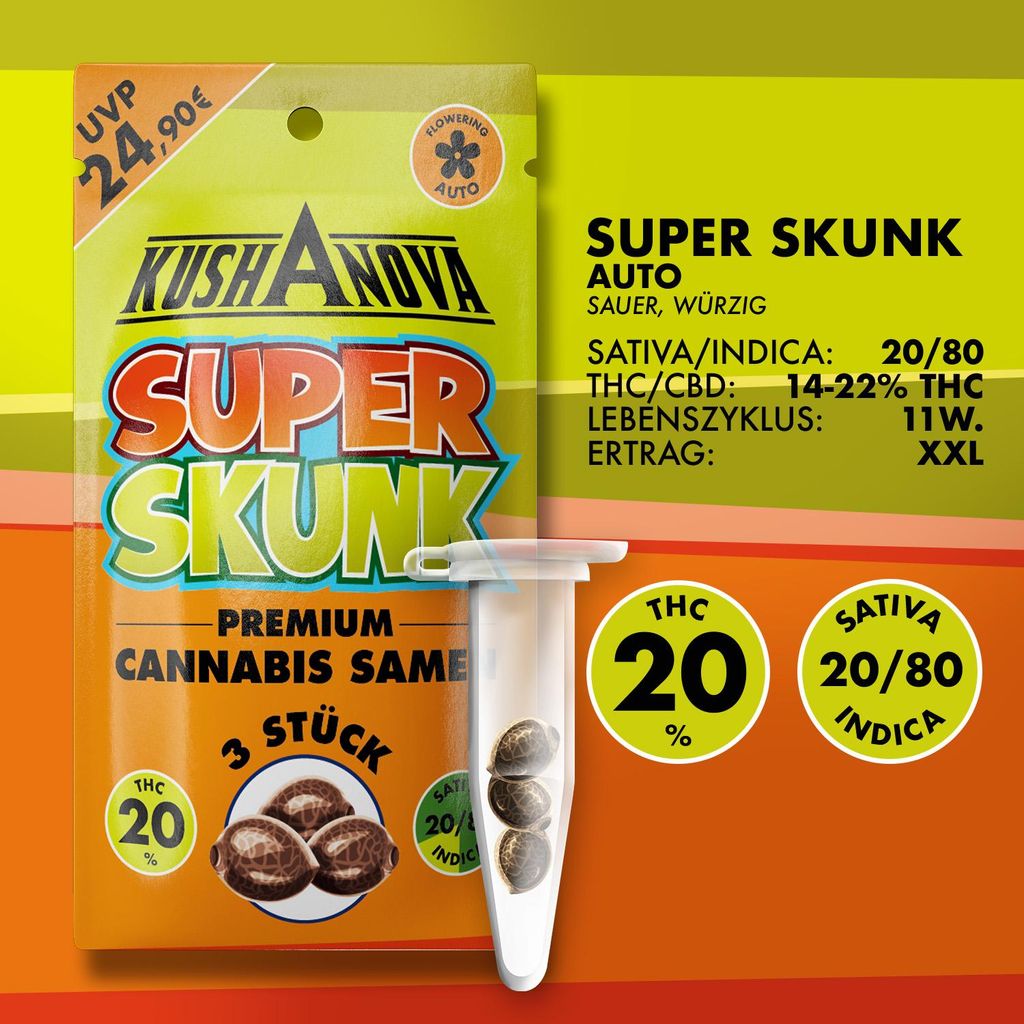 Kushanova Saatgut - Super Skunk