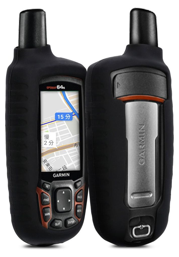 kwmobile Hülle für Garmin GPSMAP 64 / 64s / 64st Schutzhülle - Hülle für GPS Handgerät - Case in Schwarz