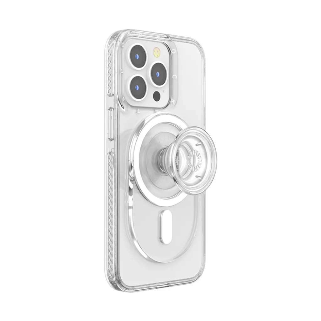 PopSockets PopGrip for MagSafe Clear - Support smartphone transparent