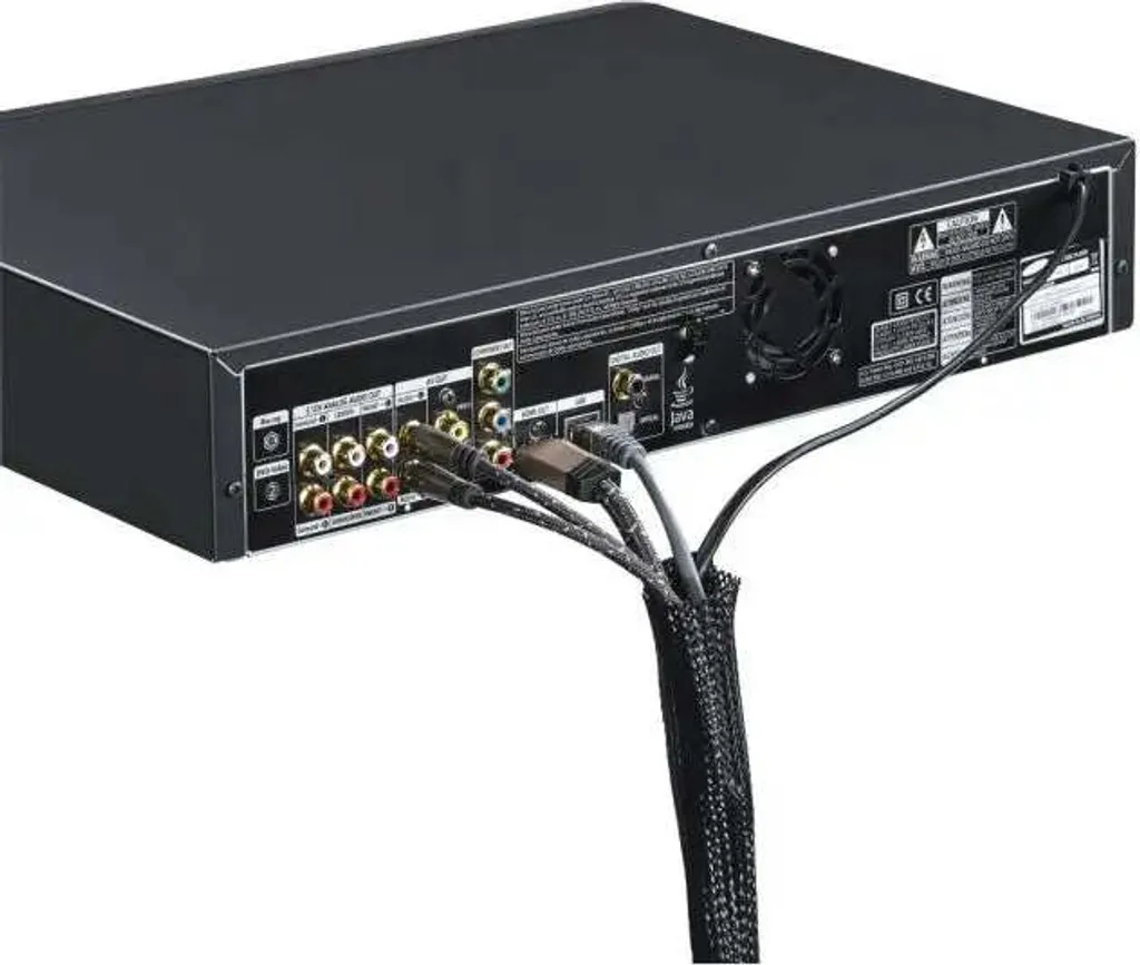 Organiseur de Câbles Spirale 18m Noir : Solution Bureau Propre Hama - 10