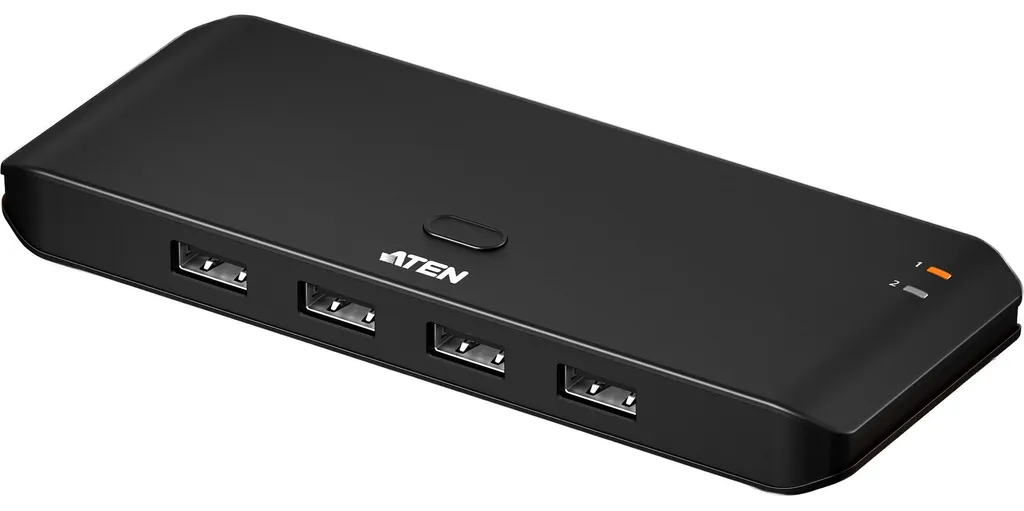 Sélecteur Périphérique USB ATEN US4224 avec Télécommande de Sélection