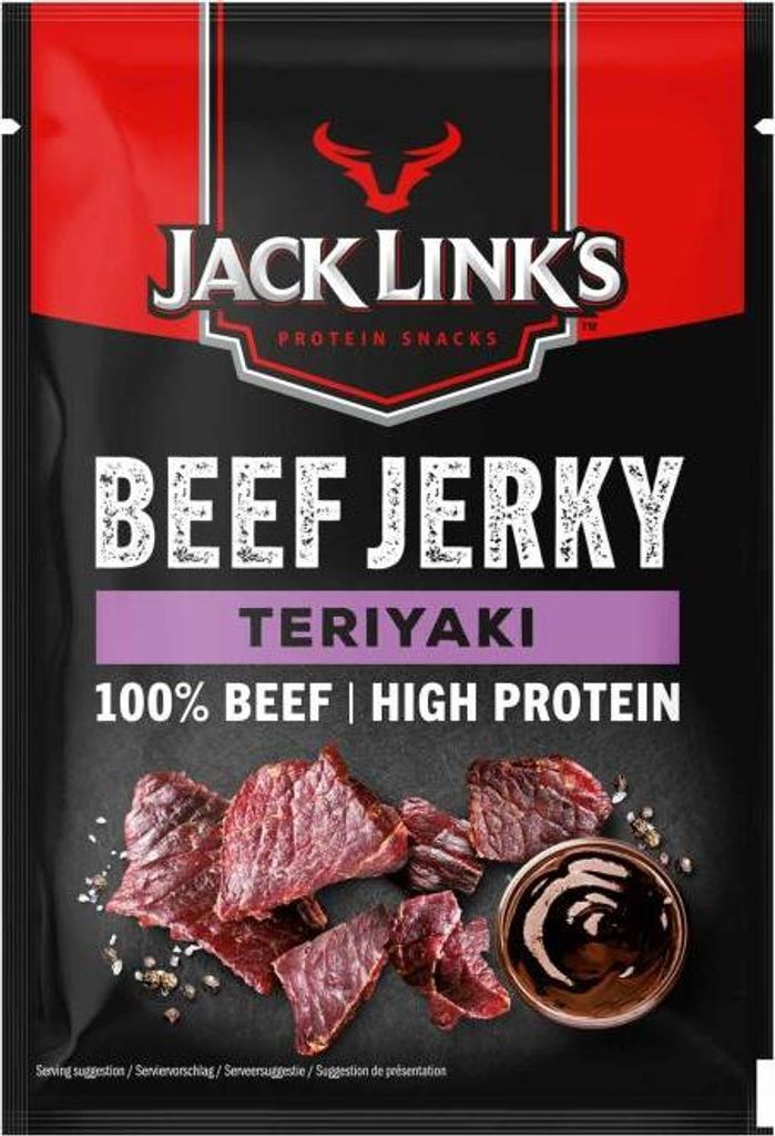 Jack Link's Beef Jerky Teriyaki 60g Produktbild 