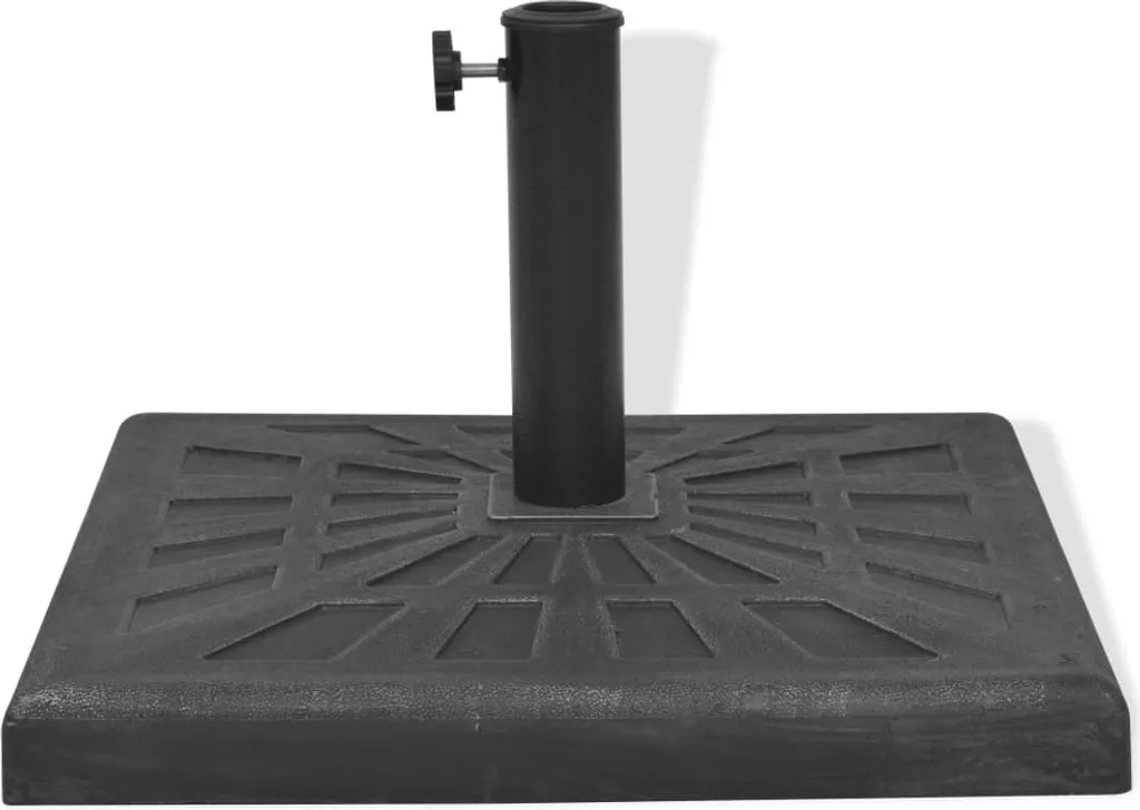 Occasione! Base Ombrellone 12kg Quadrata Nera - Offerta Imperdibile - 4