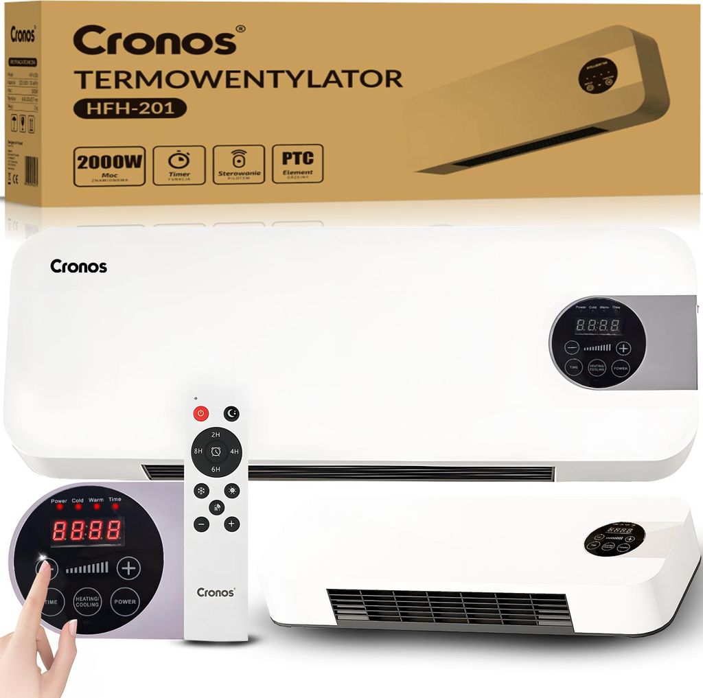 Kurtyna powietrzna Cronos HFH-201 Zdjęcie produktu 