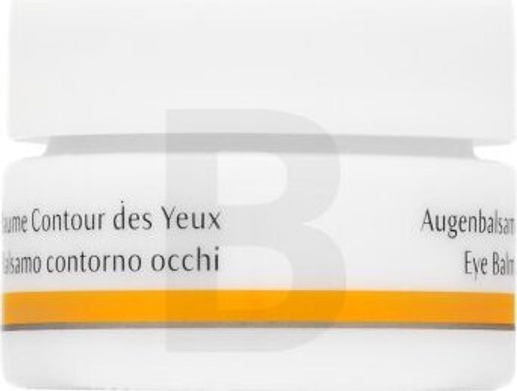 A close-up of a white product container with text and an orange band.