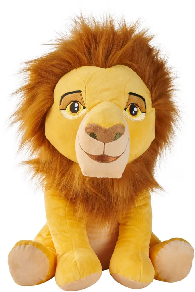 Peluche Mufasa Disney Roi Lion 45cm Simba : Douceur et Qualité Garantie