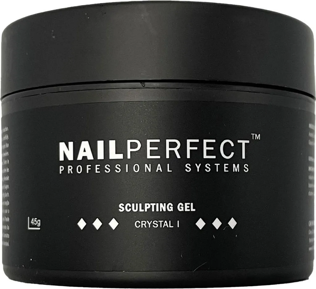 Gel Sculptant Crystal LED-UV 45gr NailPerfect contre Ongles Cassants