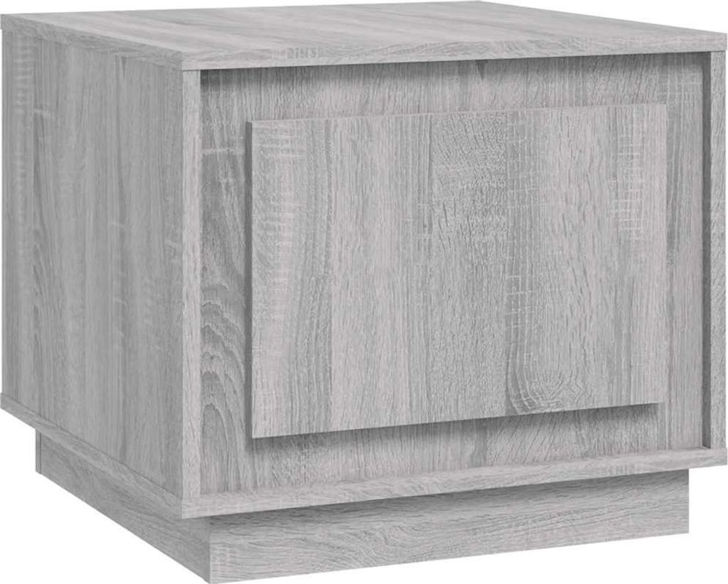 vidaXL Couchtisch Grau Sonoma 51x50x44 cm Holzwerkstoff