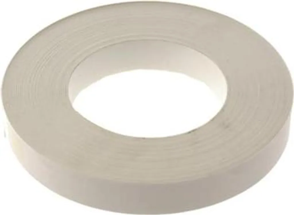Chant mélaminé blanc pour finition de meuble et étagère 25 m x 23 mm