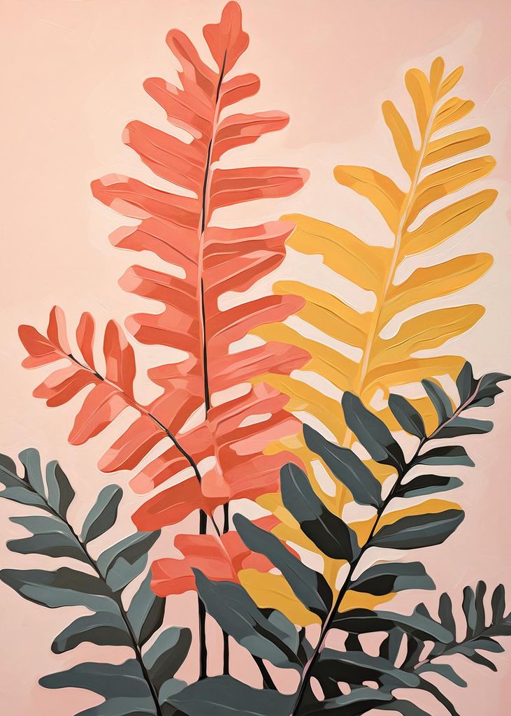 Plakat 50x70cm Naturpalette