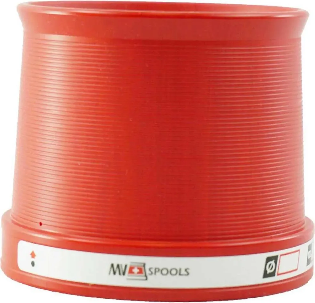 Mvspools Mvl45 Pom Competition Bobine de rechange Rouge T2 Surfcasting