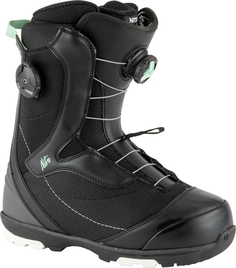 Nitro Cypress Boa Dual Noir - Chaussures Snowboard Femme Confort 38