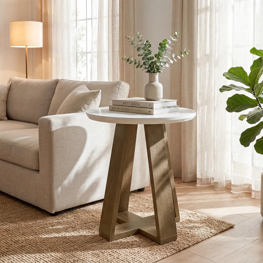 Table de chevet moderne Tribesigns pour optimiser votre coin nuit chic