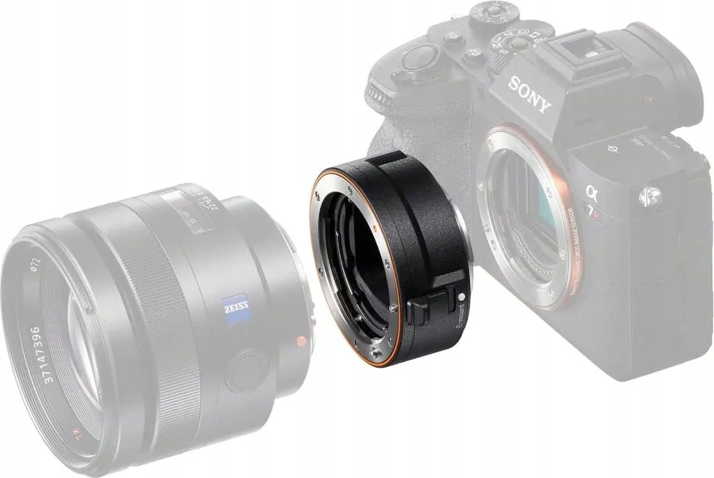 Bague SONY LA-EA5 avec Eye-AF Temps Réel pour Objectifs Alpha AF