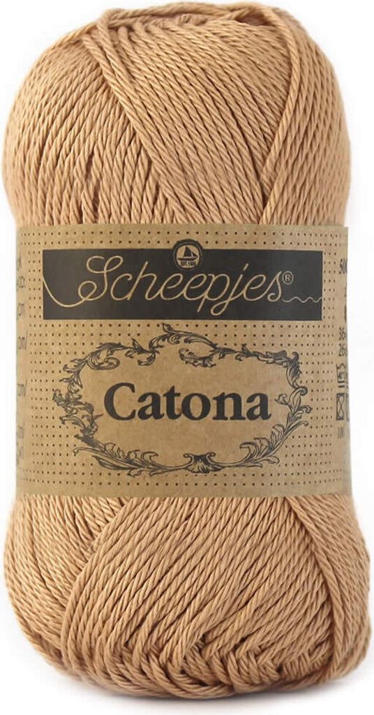 Scheepjes Catona 25g (502) - Camel Produktbild 