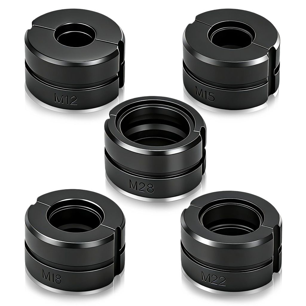 5 tlg M-Kontur Pressbacke M12/15/18/22/28mm Produktbild 