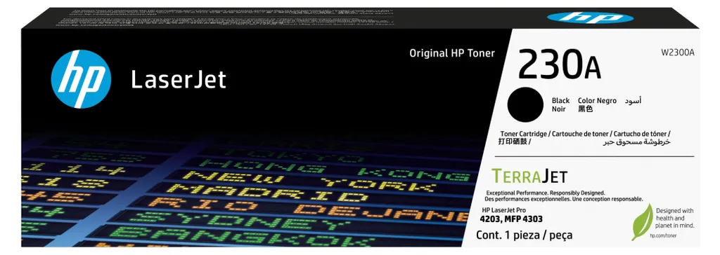 Toner Noir HP 230A W2300A - Consommable pour LaserJet Pro série 4000