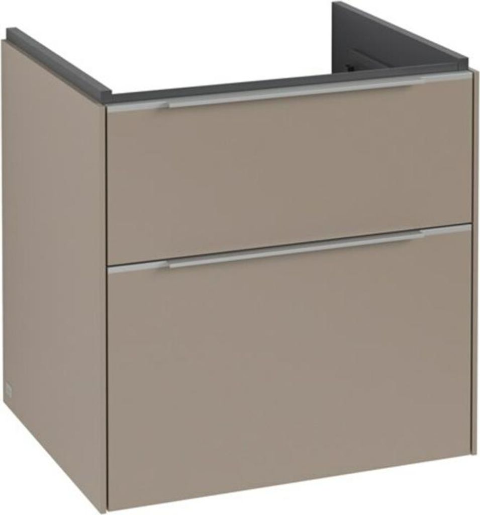 Villeroy & Boch Subway 3.0 Waschbeckenunterschrank, 2 Auszüge, 572x576x478mm, C57800VM