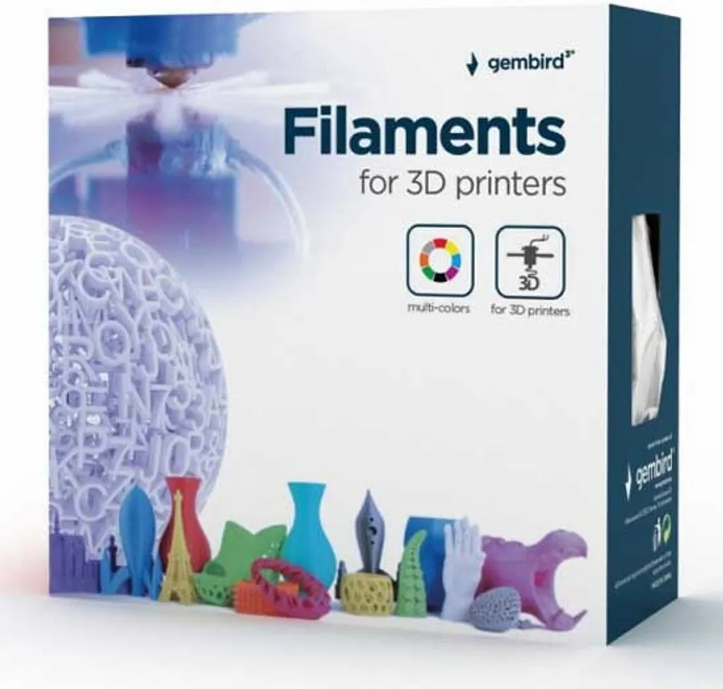 GEMBIRD Gembird 3DP-PLA1.75-01-FG Materiale per stampa 3D Acido polilattico (PLA) Verde fluorescente 1,4 kg - 6